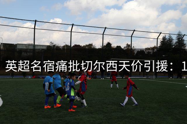 英超名宿痛批切尔西天价引援：1.17亿镑买罗杰斯是战术灾难